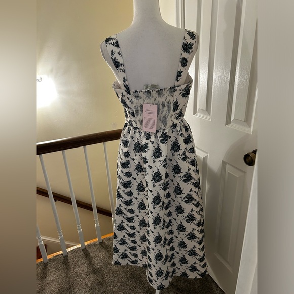 Sachin Babi Blaine Taffeta Square Neck Dress NWT! - Picture 8 of 15